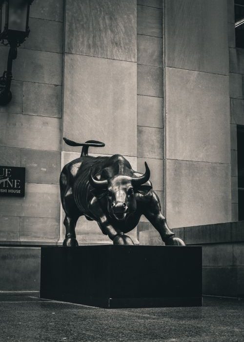 pexels.com photo charging bull wall street