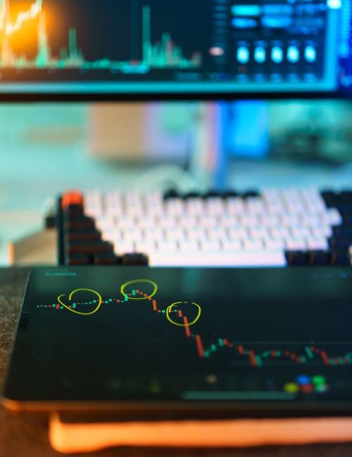 stock market chart pexels