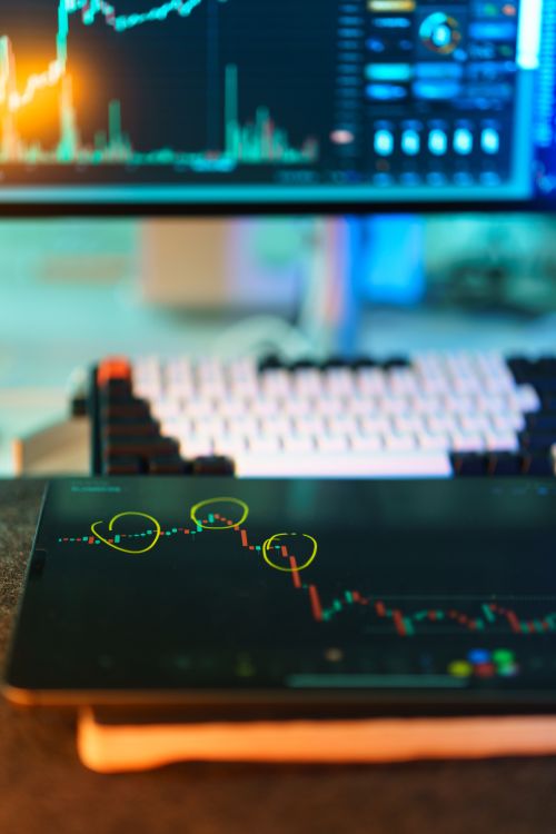 stock market chart pexels