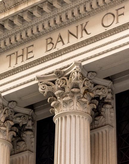 bank building columns pexels