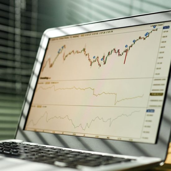 stock market chart pexels