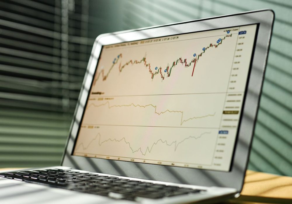 stock market chart pexels
