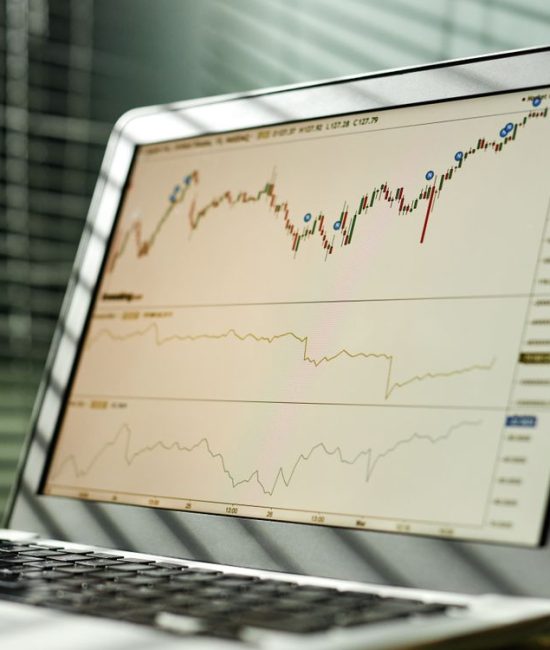 stock market chart pexels