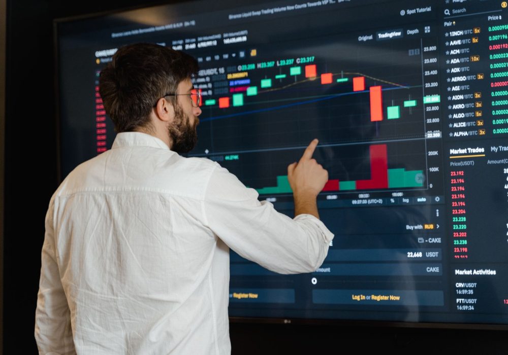pexels.com photo stock market chart