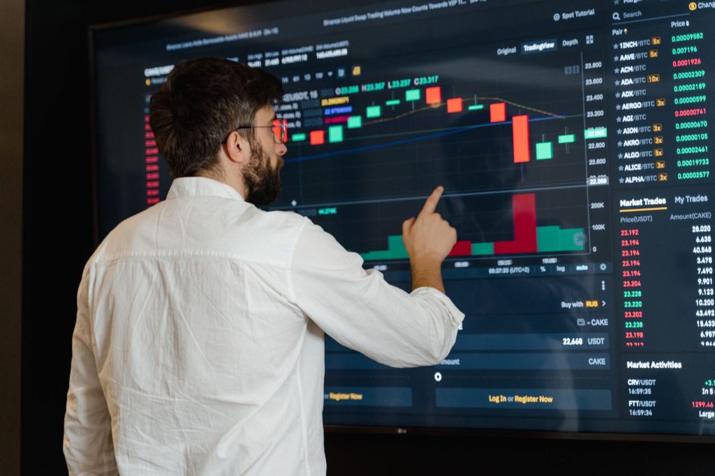pexels.com photo stock market chart