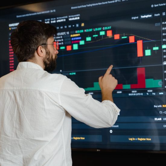 pexels.com photo stock market chart
